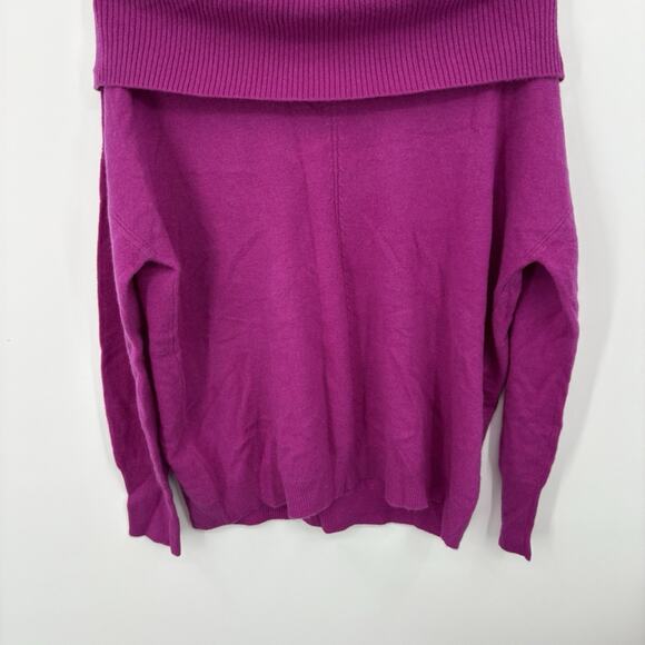 Sundance Cashmere Sweater Women Large Quiet Luxury Soft Capsule Minimalist Comfy - Picture 4 of 8